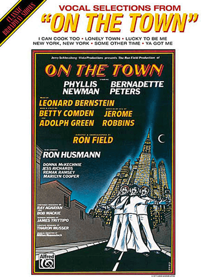 On The Town Piano/Vocal Selections Songbook 